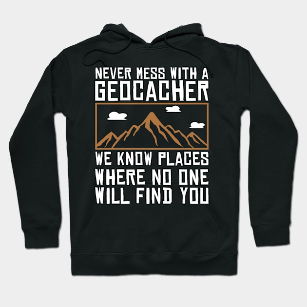 Geocaching Gps Cache Geocacher Coordinates Geocache Logbook Outdoor Hobby Geocachers Gift Nature Geo Hiking Letter Boxing Forest Funny Adventure Caching Love Treasure Lost Place Cacher Compass Gift Id Hoodie by jkshirts